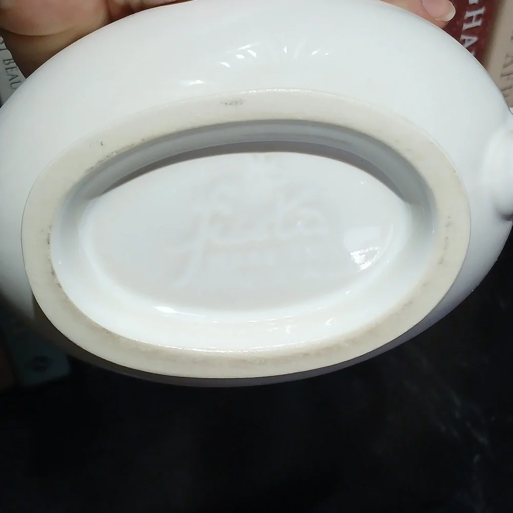Fiesta Ware White Gravy/Sauce Boat
